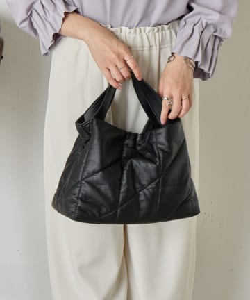 Jena　espace merveilleux(ジェナ　エスパスメルヴェイユ) ステッチ2WAYバッグ
