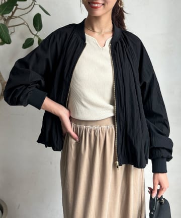 Chez toi(シェトワ) バルーンブルゾン