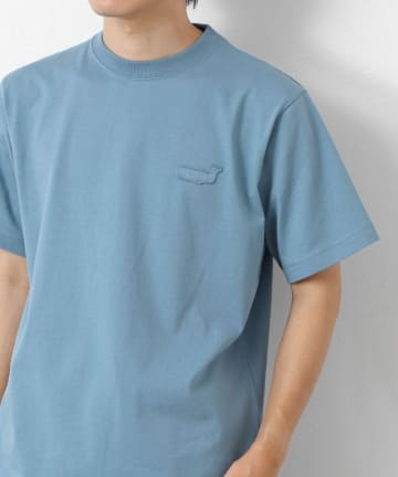 NOLLEY'S(ノーリーズ) スランクフィニッシング天竺クラフトワンポイントクジラT