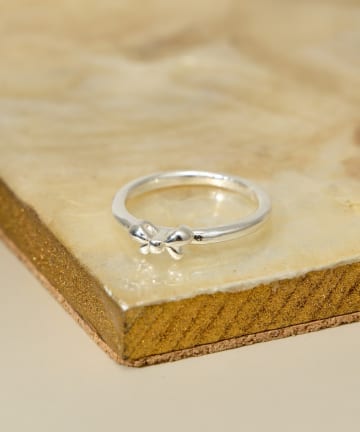 Lattice(ラティス) ミニリボンピンキーリング