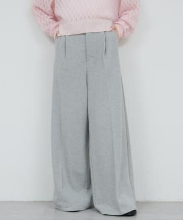 GALLARDAGALANTE(ガリャルダガランテ) 【HERITANOVUM】 テリータックワイドパンツ