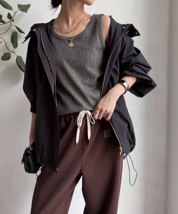 DOUDOU(ドゥドゥ) 【WEB限定】サーブルクロスマウンテンパーカー