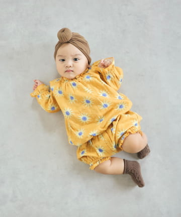 CIAOPANIC TYPY(チャオパニックティピー) 【BABY】【Qinn】ダブルガーゼブラウス