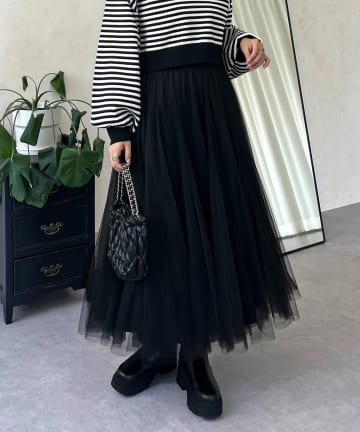 prose verse(プロズヴェール) ボリュームチュールスカート