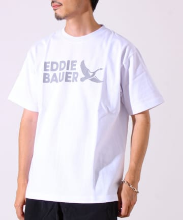 FREDY & GLOSTER(フレディ アンド グロスター) 【EDDIE BAUER】EBロゴ ヘビー半袖Tシャツ