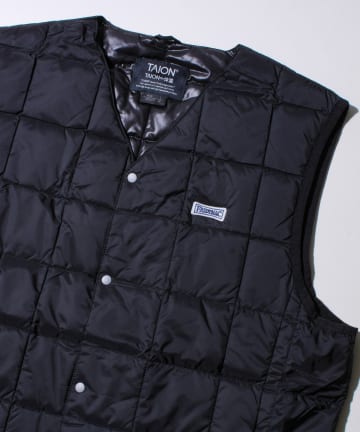 FREDY & GLOSTER(フレディ アンド グロスター) 【FREDYMAC別注】TAION Vネック ベーシックインナーダウンベスト