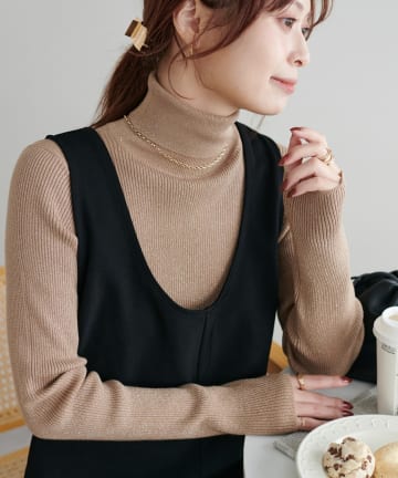 DISCOAT(ディスコート) 【WEB限定】ラメリブタートル