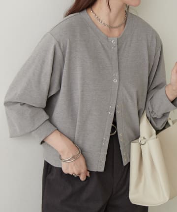 COLONY 2139(コロニー トゥーワンスリーナイン) マシュマロタッチリングドットカーディガン