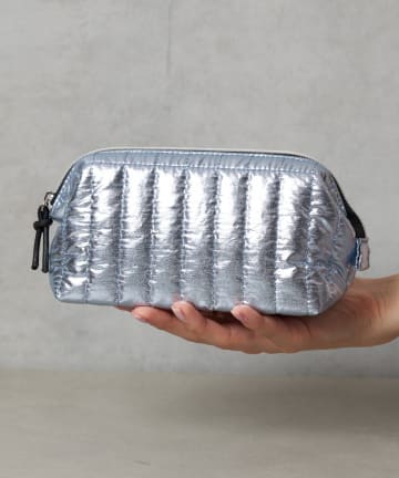 BIRTHDAY BAR(バースデイバー) Metallic　キルティングオープンポーチ