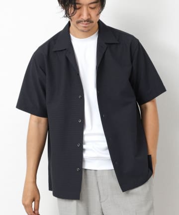 NOLLEY'S(ノーリーズ) DotAir撥水ストレッチオープンカラー