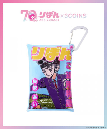 3COINS(スリーコインズ) PVCクリアポーチ／ご近所物語（りぼん70周年）