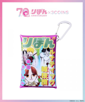 3COINS(スリーコインズ) PVCクリアポーチ／ルナティック雑技団（りぼん70周年）