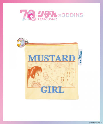 3COINS(スリーコインズ) ポーチ／ママレード・ボーイ（りぼん70周年）