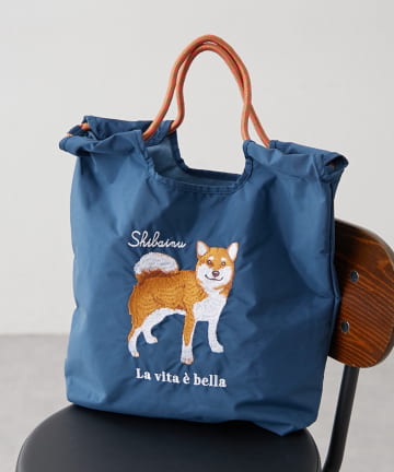 Remind me and forever(リマインドミーアンドフォーエバー) アニマル刺繍コードトートバッグ