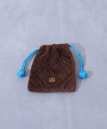 NOLLEY'S(ノーリーズ) 【grace grace/グラスグラス】パデッドキンチャクポーチ