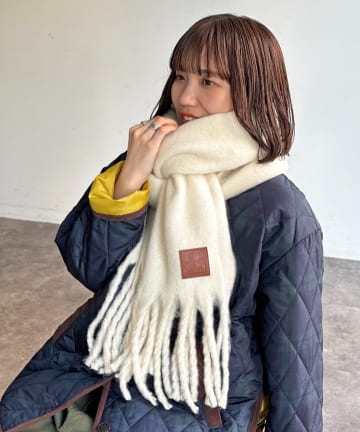 CPCM(シーピーシーエム) ふわふわバルキーマフラー