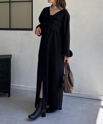 Thevon.(ゼヴォン) シャーリングボレロ×キャミワンピース