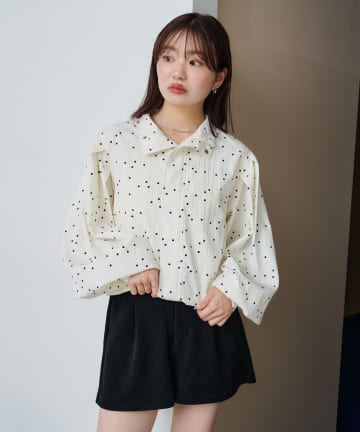 Kastane(カスタネ) 【9.6(土)12:00-9.7(日)23:59二日限定販売/再入荷なし/オーダー会限定アイテム】ドットブルゾン