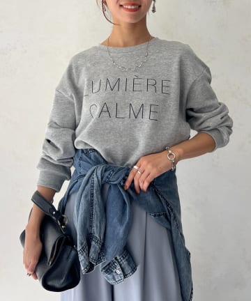 Chez toi(シェトワ) ロゴスウェット