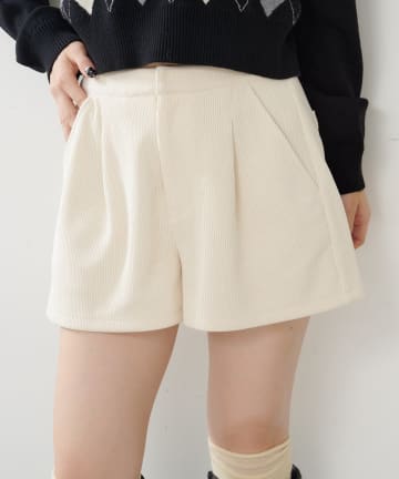 Kastane(カスタネ) 【新色・新サイズ追加/セットアップ対応】コーデュロイショートパンツ