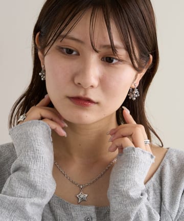 DISCOAT(ディスコート) 【GOLDY】ツブツブピアス