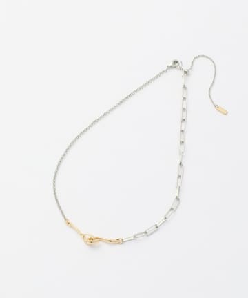 【GOLDY】コンビチェーンビットネックレス