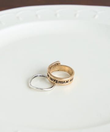 【GOLDY】エングレーブSETリング