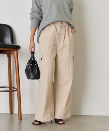 Jena　espace merveilleux(ジェナ　エスパスメルヴェイユ) ナイロンカーゴパンツ