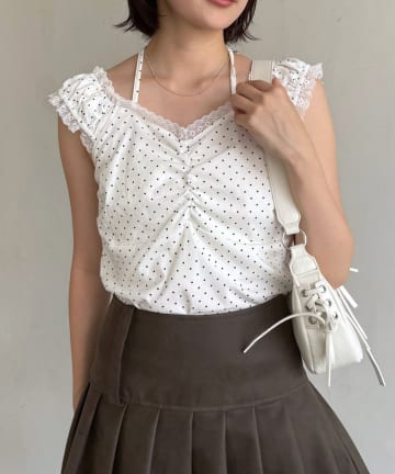 mline(エムライン) [mline]ドットシャーリングＴシャツ