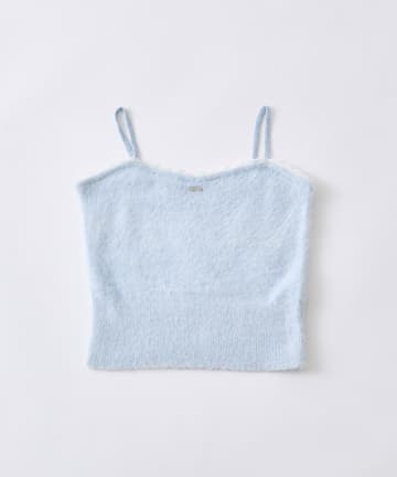 OLIVE des OLIVE(オリーブ デ オリーブ) 【アンサンブル対応】	胸レースニットキャミ