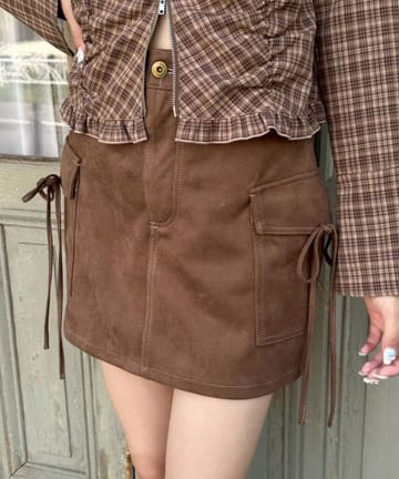 OLIVE des OLIVE(オリーブ デ オリーブ) カーゴミニスカート