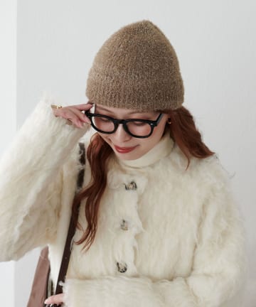 DISCOAT(ディスコート) ラメシャギービーニー