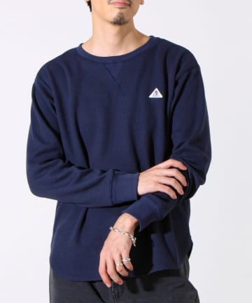 FREDY & GLOSTER(フレディ アンド グロスター) 【レイヤードに最適】【GEVACO】ワッフル素材ロングスリーブTシャツ