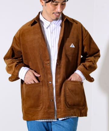 FREDY & GLOSTER(フレディ アンド グロスター) 【セットアップ対応】【GEVACO】コーデュロイ ワークシャツ