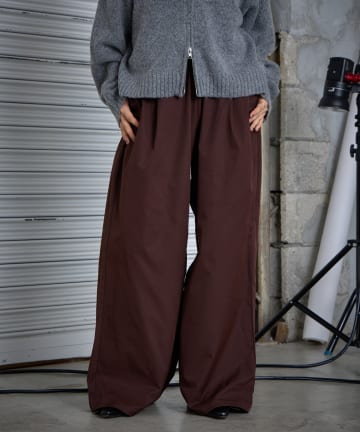 【シワになりにくい】ツーワイドパンツ