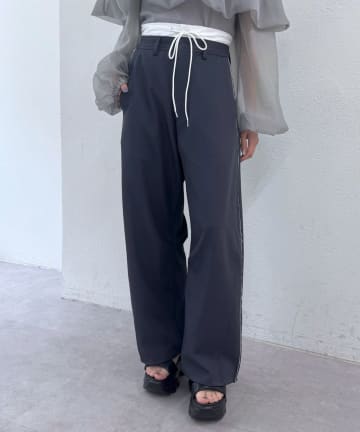 mline(エムライン) [mline]レイヤード スラックス