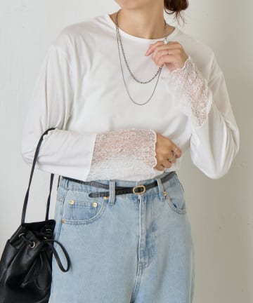 ジェナ　エスパスメルヴェィユ✨デニムミックスベスト✨新品 美品 値下げ！ジェナ エスパスメルヴェィユ✨デニムミックス