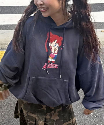 CIAOPANIC(チャオパニック) 【RePRODUCTION LABEL / リプロダクションレーベル】ボリュームフーディー