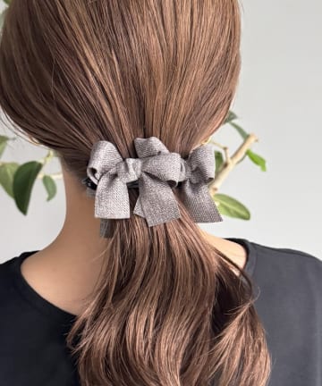 Lattice(ラティス) 【WEB限定/新色追加】【keeco企画】【人気の為再入荷】リボンテールクリップ