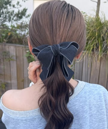 Lattice(ラティス) 【keeco企画】【WEB限定】パイピングリボンバナナクリップ