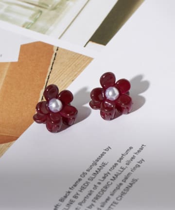 Lattice(ラティス) フラワーミニクリップセット(2P)