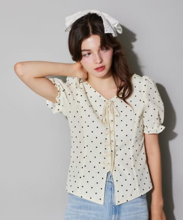tシャツ 「Seemi.」レーストップス レディース Seemi.】レーストップス | Seemi.by NICE CLAUP(シーミーバイ