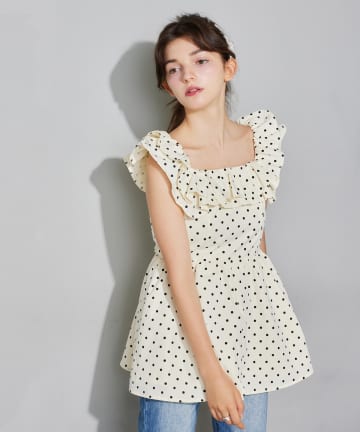 tシャツ 「Seemi.」レーストップス レディース Seemi.】レーストップス | Seemi.by NICE CLAUP(シーミーバイ