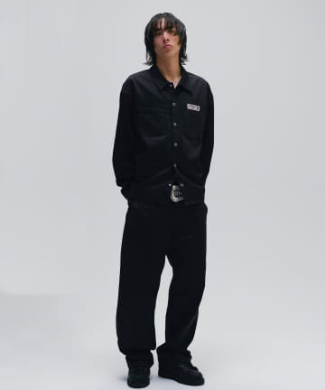 OUTLET(アウトレット) 【WHO'S WHO gallery】【Sourcream】ツイルワークパンツ
