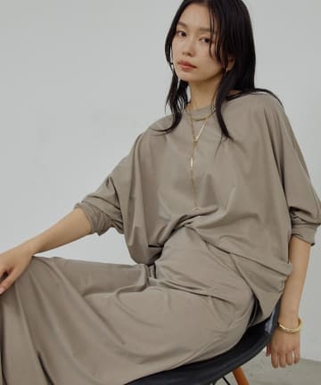 GALLARDAGALANTE(ガリャルダガランテ) 【新色MOC登場！】【セットアップ対応】キュプラジャージードルマンプルオーバー