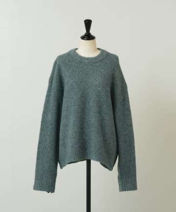 BEARDSLEY(ビアズリー) 《UMARMUNG》2WAYスリーブボタンニット