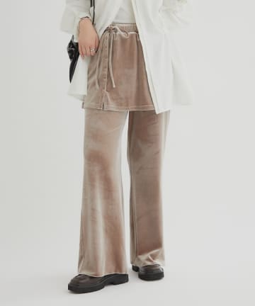 mystic(ミスティック) ベロアレイヤードPT