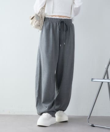 one after another NICE CLAUP(ワンアフターアナザー ナイスクラップ) レーススウェットカーブパンツ