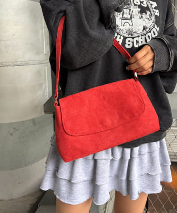 CIAOPANIC TYPY(チャオパニックティピー) スウェードハンドバッグ
