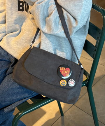 CIAOPANIC TYPY(チャオパニックティピー) スウェードハンドバッグ